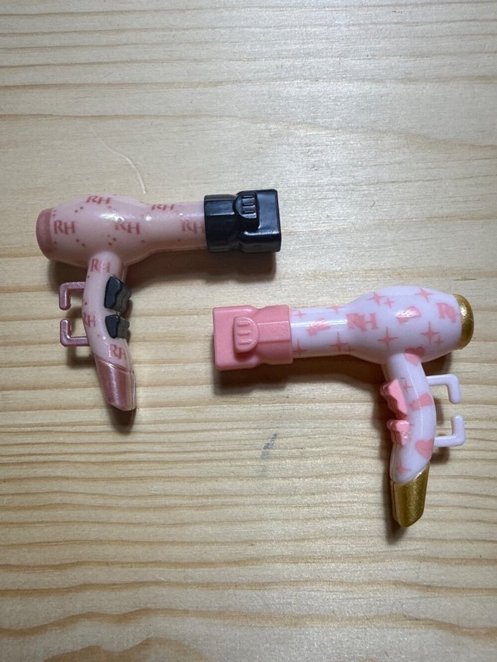 Rainbow High Pink Doll Hair Dryer Lot 2pc Sabrina Victoria Miniature